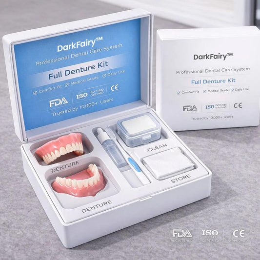 ⭐DarkFairy™ Custom-Fit Dentures ⏰ ENDS TODAY   70% OFF | Smile with Confidence
